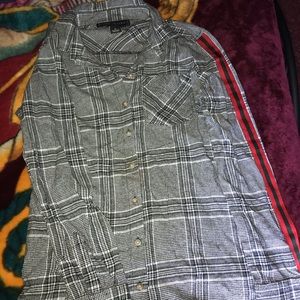 Polly & esther medium flannel like shirt